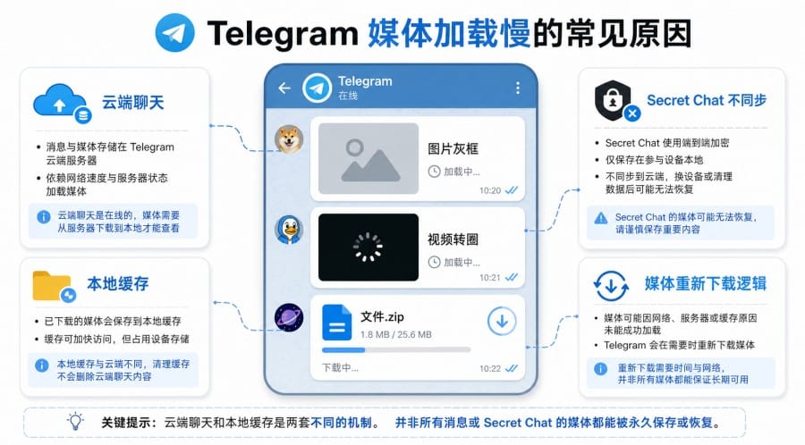 TG 图片视频加载慢怎么办? 配图 2