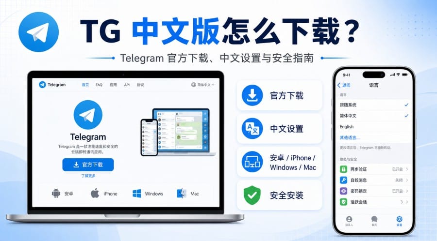 TG 中文版怎么下载?中文用户安装与设置问题指南