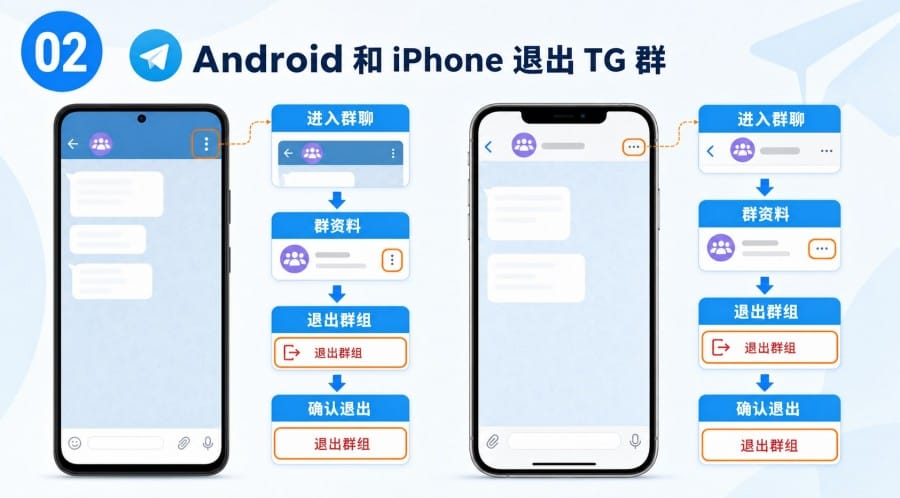 TG 群怎么退出 - 配图 1